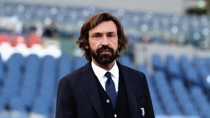 Juventus coach Andrea Pirlo
